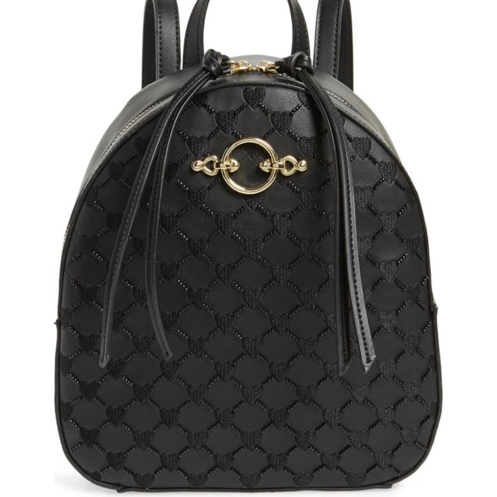 Topshop Sweetheart Beaded Backpack